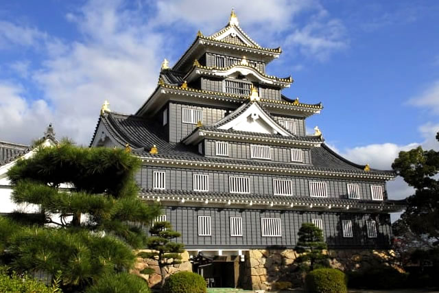 岡山県の城巡りメインビジュアル